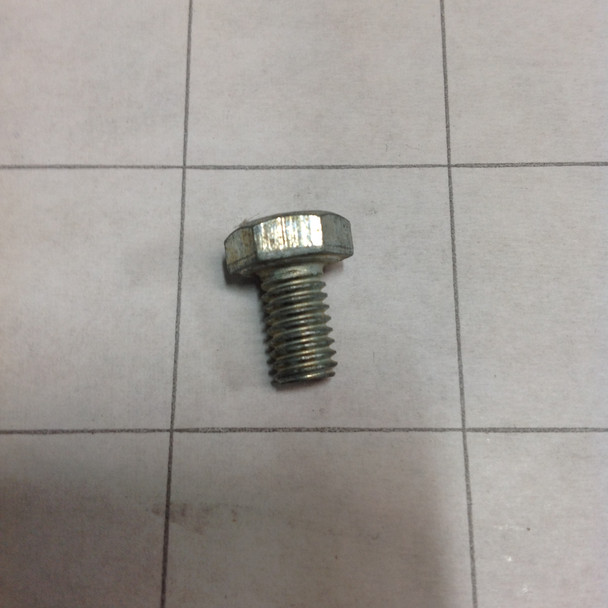  - Bolt M6-1 x 10mm hex head full thread zinc (350B) 999-0436