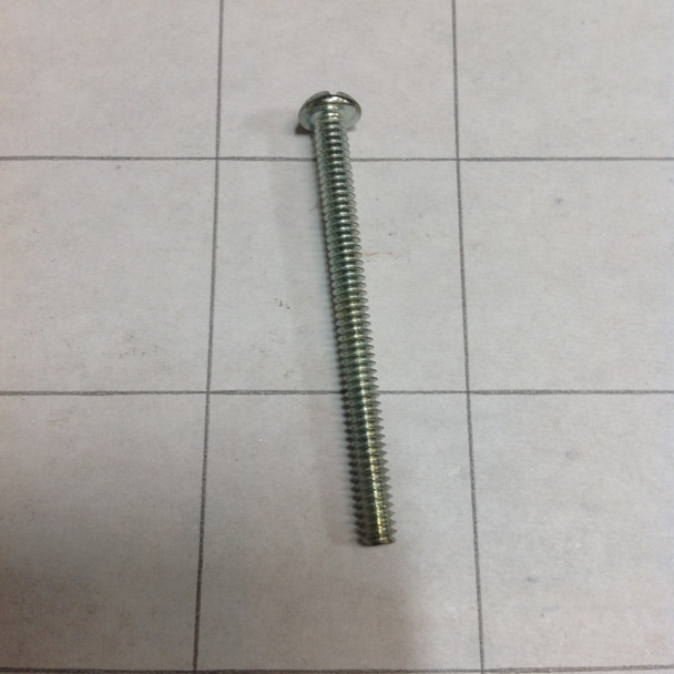  - Screw 6-32 x 1 3/4 round head slotted zinc plated 999-0445