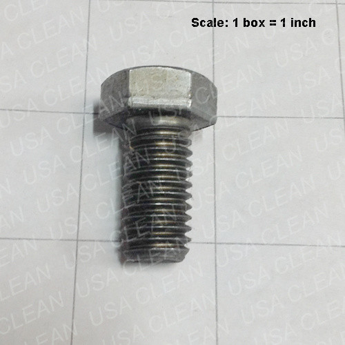 - Bolt 1/2-13 x 1 hex head low carbon plain finish 999-0837