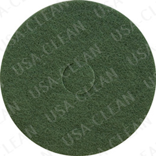 55-18/ETC - 18 inch premium green scrubbing pad (pkg of 5) 255-1880