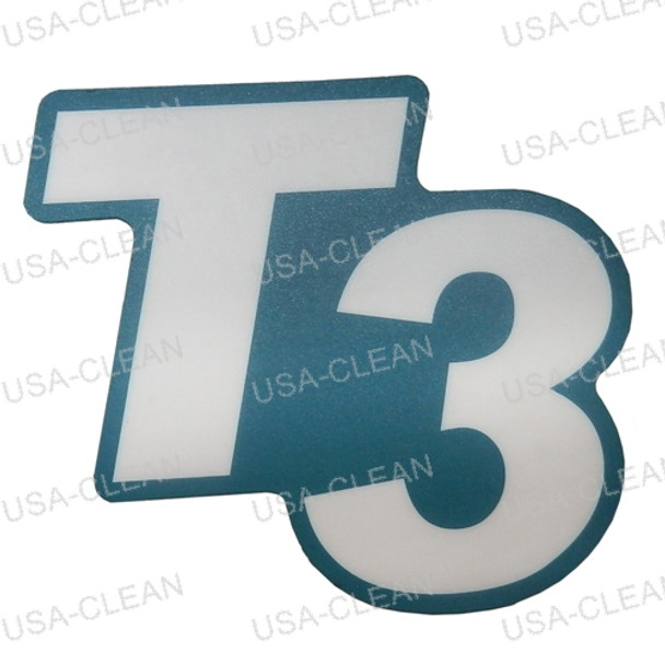 1056317 - T3 decal (teal) 275-5963 1056317 - T3 decal (teal) 275-5963