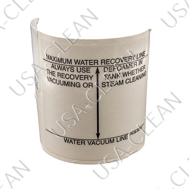  - Water level decal 992-3364