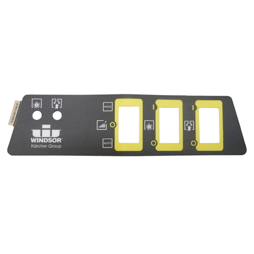86395800 - Control panel decal 173-2177