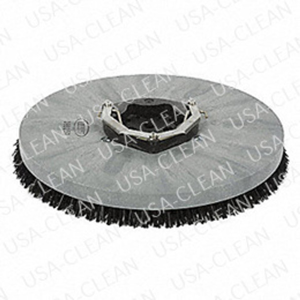 1056313 - 12 inch poly scrubbing brush (black) 375-0034