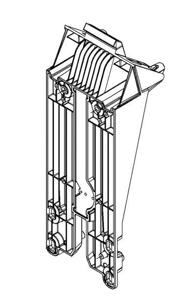 1216531 - Control column frame 375-0185