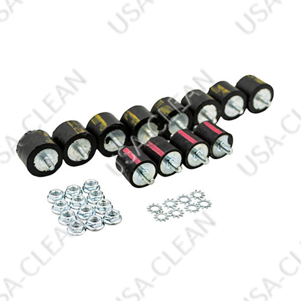  - Rubber mounting isolator kit 170-9016