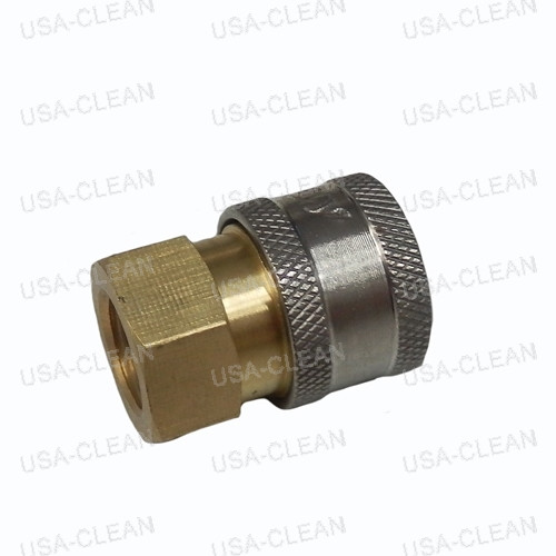  - 1/4 inch female brass coupler 252-0271