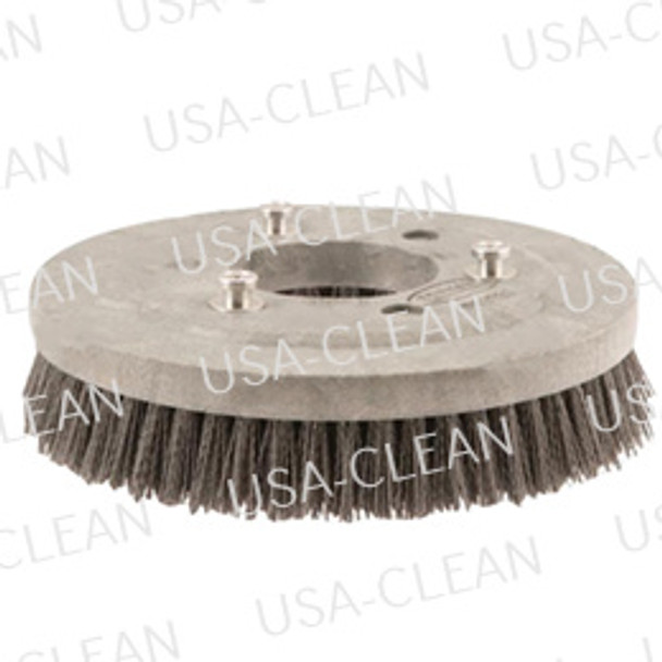 1063297 - 12 inch abrasive scrub brush (gray) 375-0035