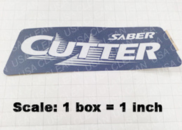 86396100 - Saber Cutter right decal 173-8238