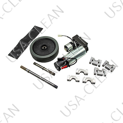 VR23044 - Drive motor and rear wheel assembly 240-1323