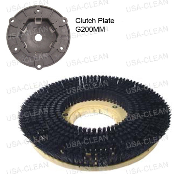 772414 W/ G-200MM - 14 inch polypropelene scrubbing brush 996-1711                      