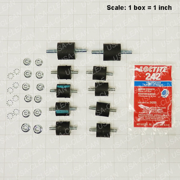 56380236 - Isolator kit (pkg of 8) 272-5555