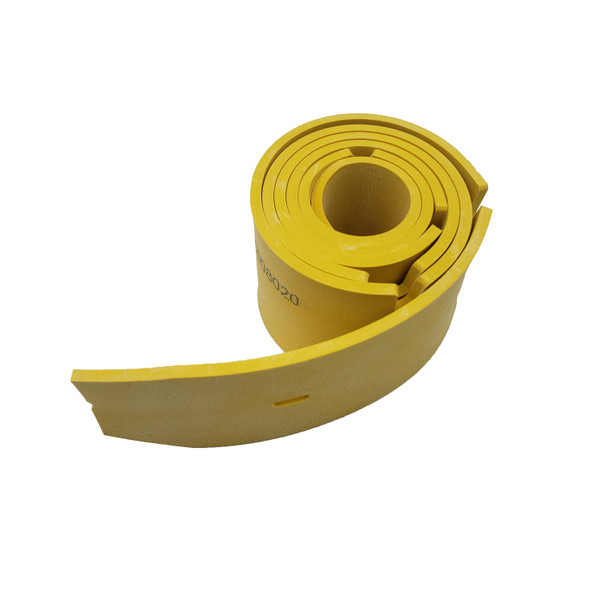  - Squeegee blade 35 inch gum rubber front (yellow) - 11 hole 994-0030