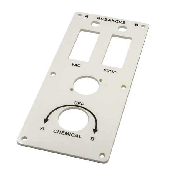 SPDCSSBB2 - KAIVAC SPDCSSBB2 Switch panel 2 switch 2 breaker 1 outlet