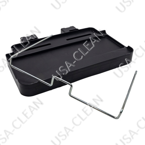  - Folding bag/bucket platform for cart (black) 238-0203