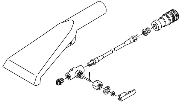 200517 - 3 inch crevice tool assembly 175-4827