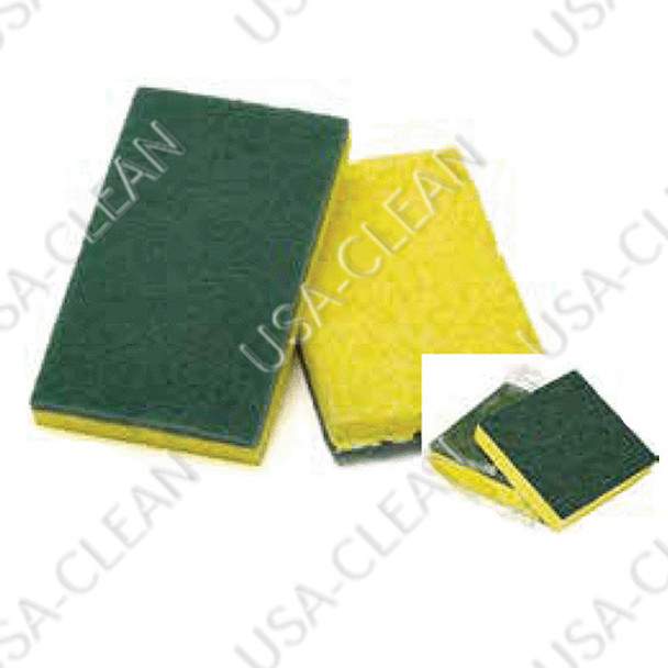 ACS74-612 - Green backed scrubber sponge (pkg of 20) 255-8007