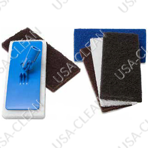  - Utility pad - medium duty blue (pkg of 5) 255-8021                      
