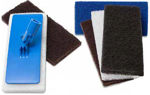 ACS621 - Utility pad - light duty white (pkg of 5) 255-8020