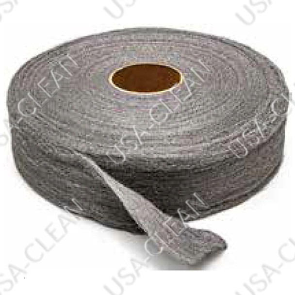  - 4 inch wide grade 0 steel wool 5 pound reel (pkg of 6) 255-8106                      