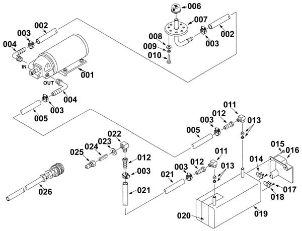 101079 - Recovery tank (OBSOLETE) 175-6268