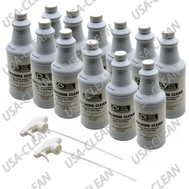  - Machine Clean Heavy Duty Cleaner (12 quarts, 2 sprayers) 250-0076