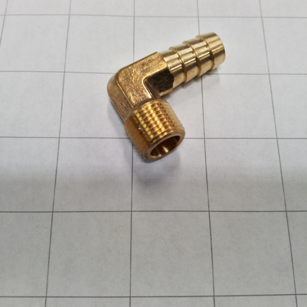 CSS158 - 90 degree hose barb 3/8 inch 225-0345