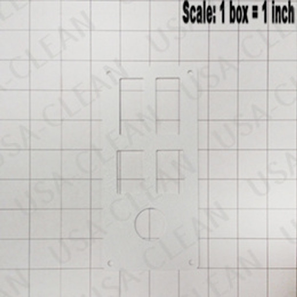 SPDCSSB - Switch plate for circuit breaker switches 225-0627