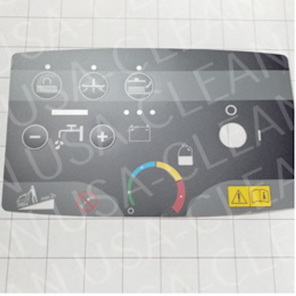 9097025000 - Control panel decal 270-0590