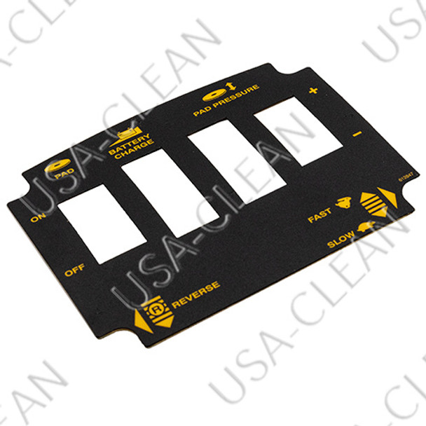 612847 - Panel decal (OBSOLETE) 275-0740