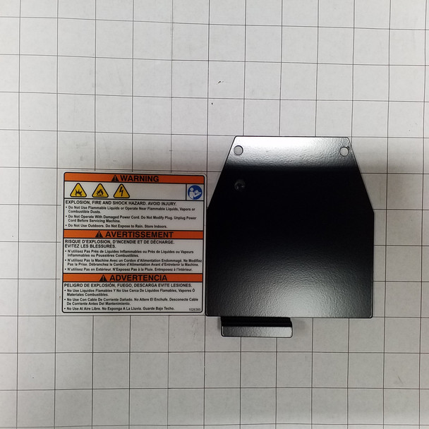 4020011 - Rear handle plate with decal 275-5163