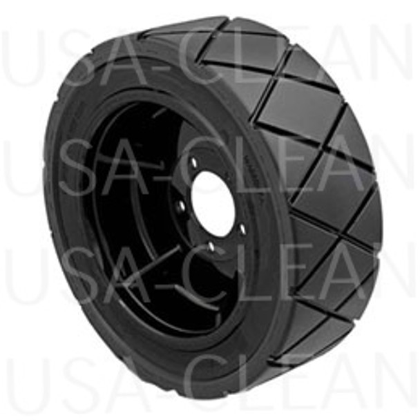 1059343 - TIRE ASSY, SOLID, 18.0 X 6.0,HI TRACTION (Tennant Industrial 275-7333