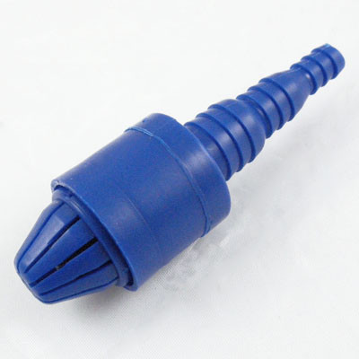 10076301 - Foot valve for harsh chemicals (blue) 279-0008