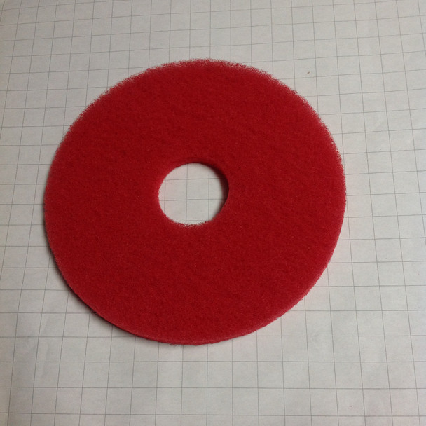  - 13 inch scrubbing pad (orange) (pkg of 2) 292-0337