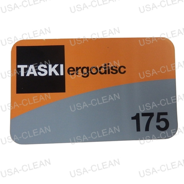 4125980 - ergodisc 175 decal 292-0355