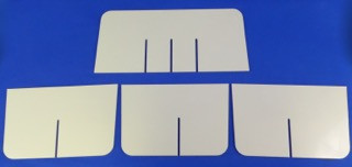 - 1/2 drawer inserts (OBSOLETE) 292-5244