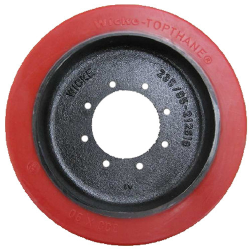 4131685 - Traction wheel without profile (red) 292-5401