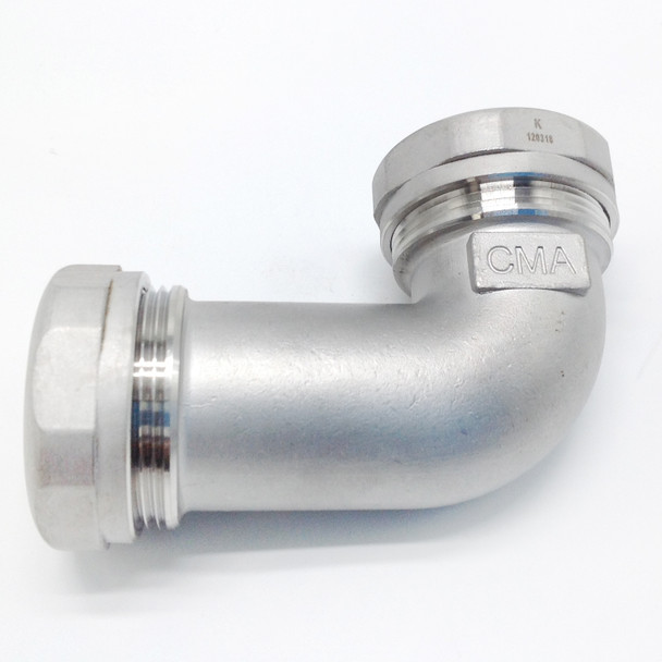 00768.20 - Pump Inlet Elbow SS - Casting 350-0502