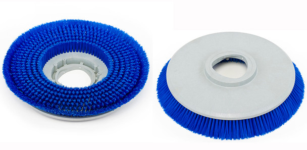  - 17 inch polypropelene scrubbing brush (blue) 996-5046