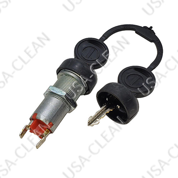 290-234 - Key switch with key entry (red) and ring (black) 202-2300