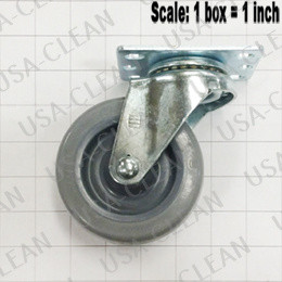 905USP - Caster wheel (gray) 209-0480