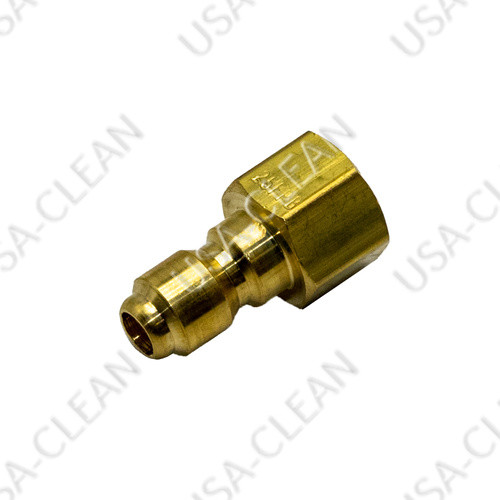 219USP - 1/4 inch quick connect brass 209-0624
