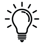 lightbulb icon