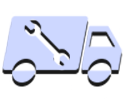 Icon of a repair truck.