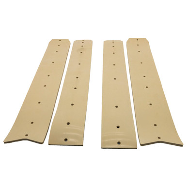 NILFISK 56383488 Skirt blade kit gum rubber (tan) (set of 2