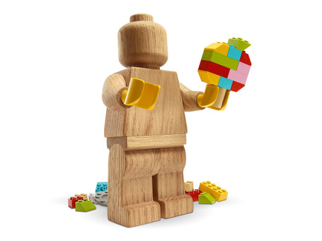 Lego Wooden Minifigure