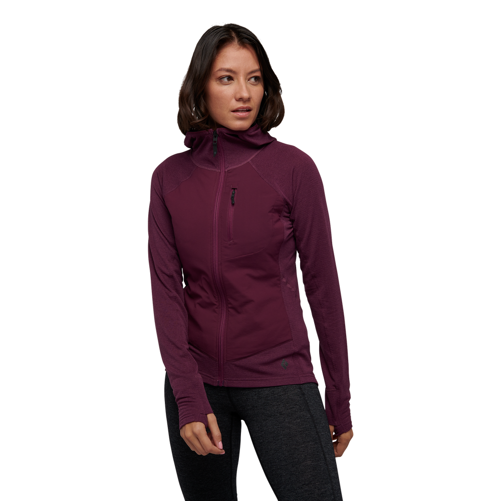 Women's Coefficient LT Hybrid Hoody