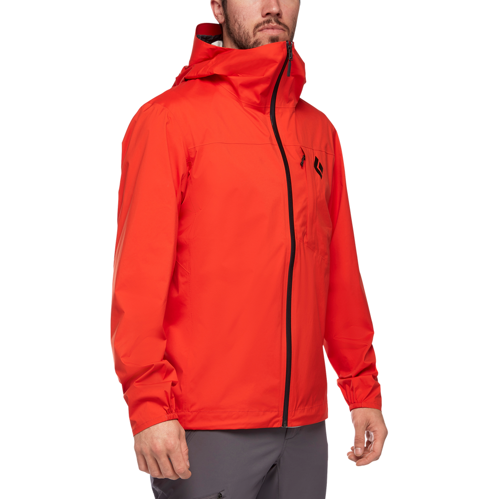 Fineline Stretch Rain Shell - Men's