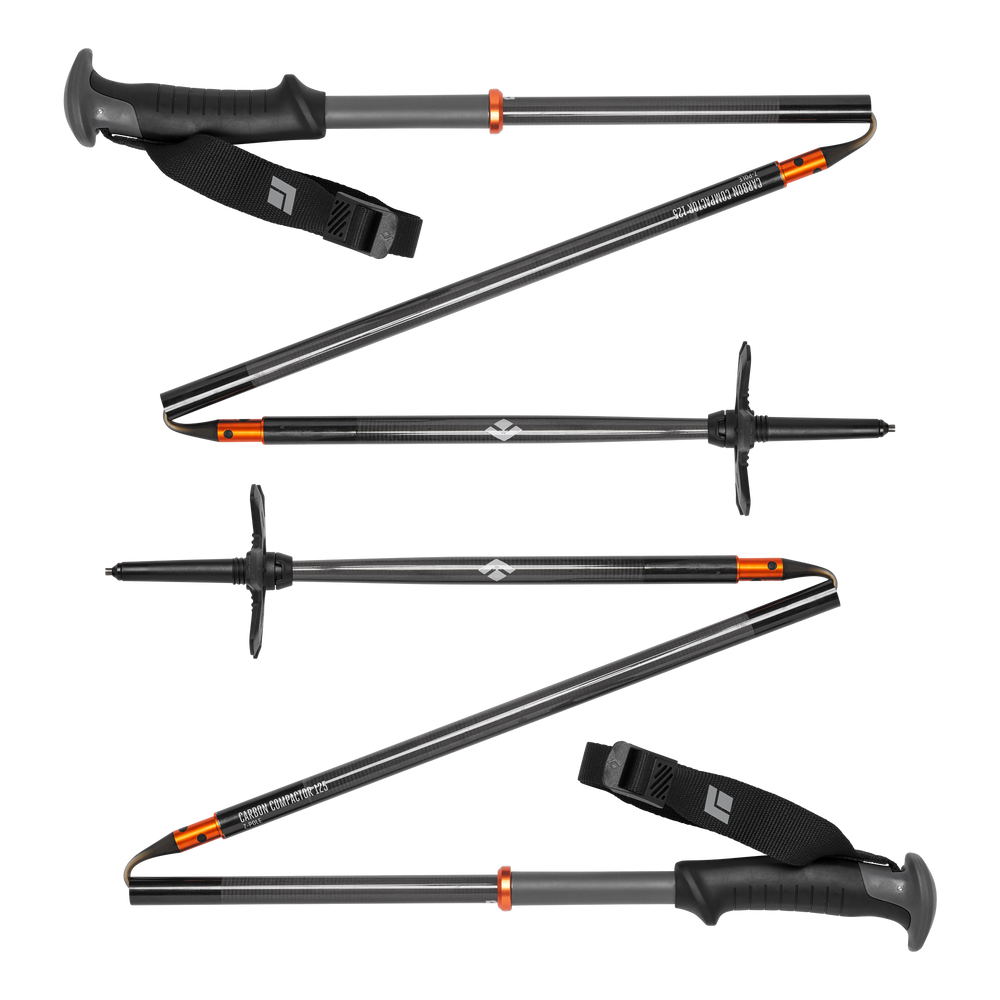 Carbon Compactor Ski Poles