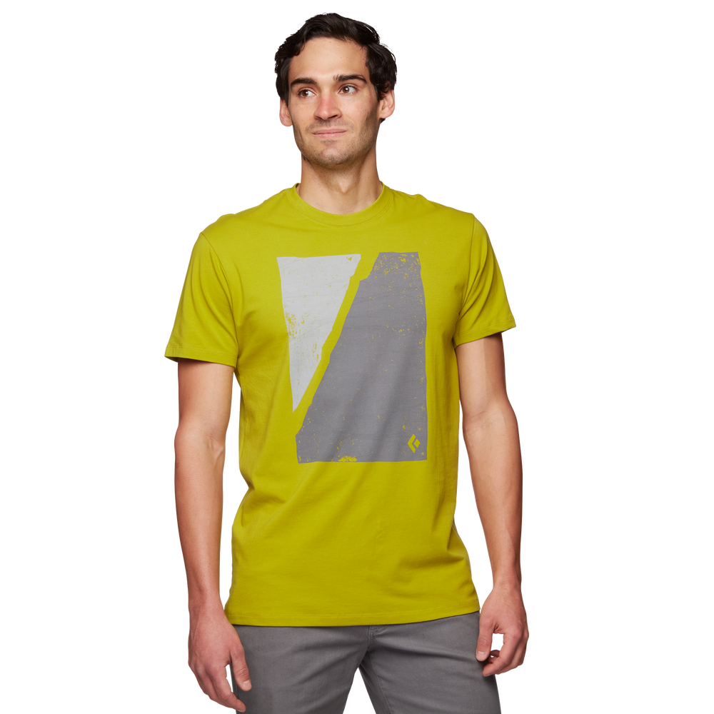 Block Print Mountain T-Shirt - Men's - Past Season